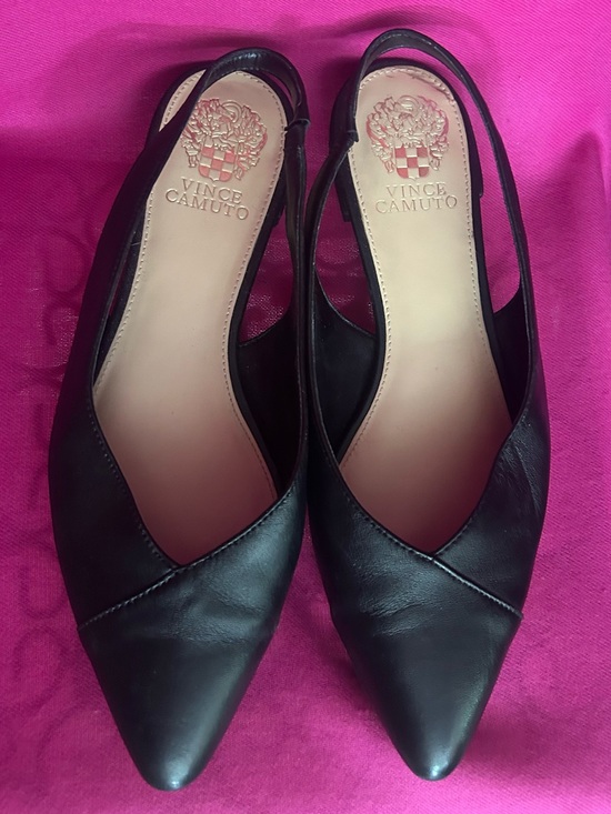 Vince Camuto Shoes - Vince Camuto Jasenia Flat Leather Slingback